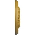 thumbnail image 4 of Ekena Millwork 18"OD x 3 1/2"ID x 2 1/2"P Granada Ceiling Medallion (Fits Canopies up to 6 5/8"), Hand-Painted Iridescent Gold, 4 of 5