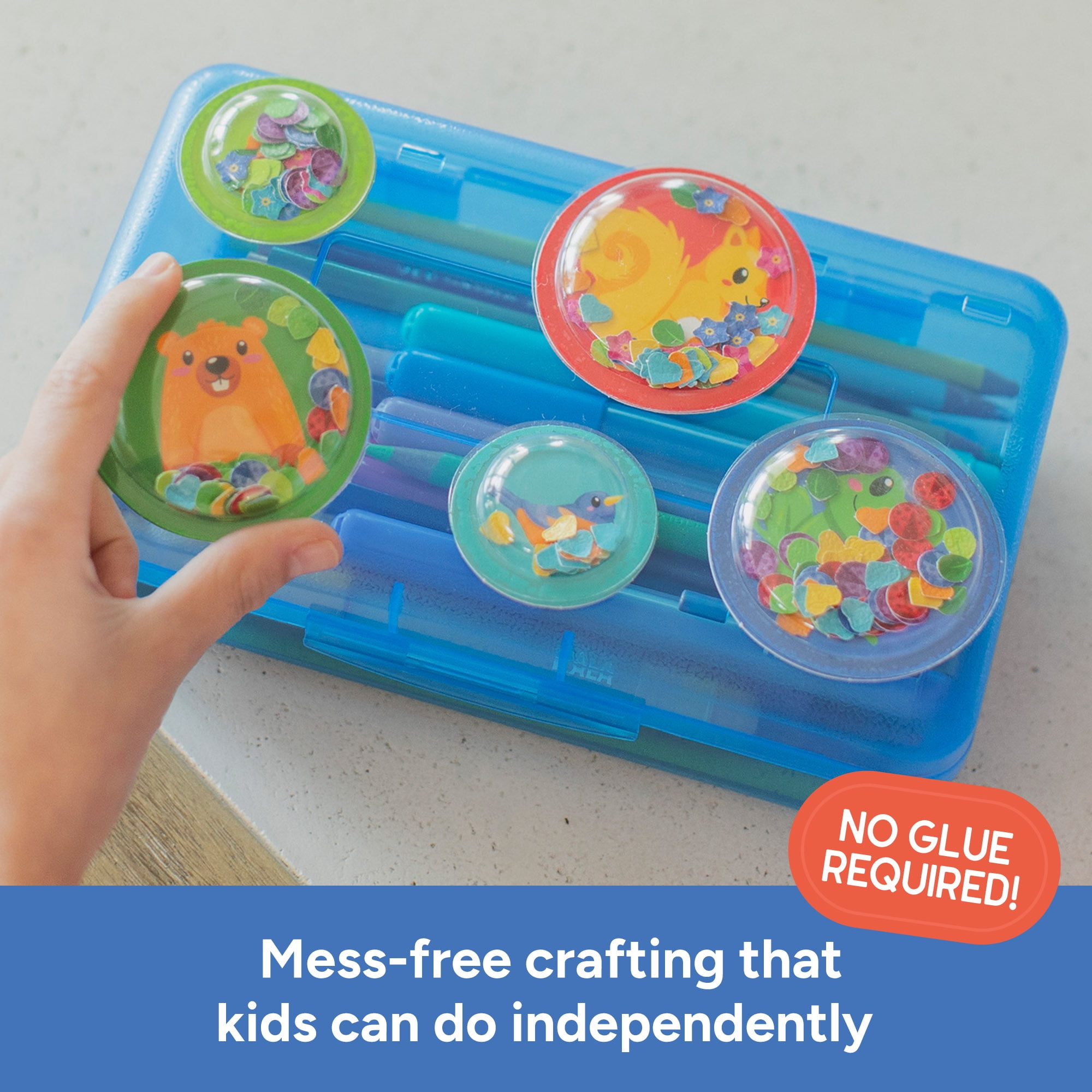 Educational Insights 3D Sticker Maker Refill Pack: Garden Friends, Craft Supplies for Ages 5 and up