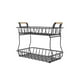 thumbnail image 2 of Advancent Estante para cesta de frutas de 2 niveles, organizador de frutas, escurridor hueco, soporte de drenaje para encimera de cocina para el Organizadores de utensilios de cocina, 2 of 6