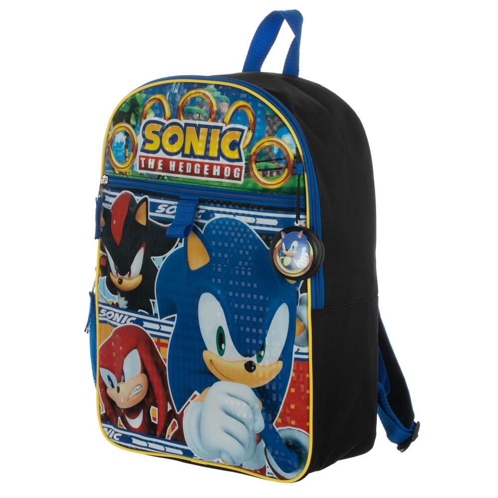 Kufutee 3 Pcs Sonic Boys Backpack Cartoon Backpack Set-Including Lunch Bag  And Pencil Case For Boys – The Market Depot