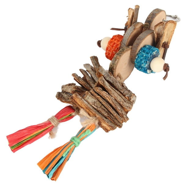 Juguetes Para Masticar Pájaros, Juguetes Para Masticar De Madera Para Pájaros, Amplia Aplicación, Colgante Seguro, Colorante Comestible Respetuoso Con El Medio Ambiente Para