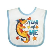 Inktastic Year of Me Cute Lunar New Year Dragon and Stars Boys or Girls Baby Bib