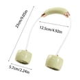 thumbnail image 3 of Ventilador de cuello portátil con 3 velocidades ajustables, recargable por USB, diseño ligero, mangueras flexibles de silicona, funcionamiento silencioso, adecuado para uso en exteriores e interiores., 3 of 6