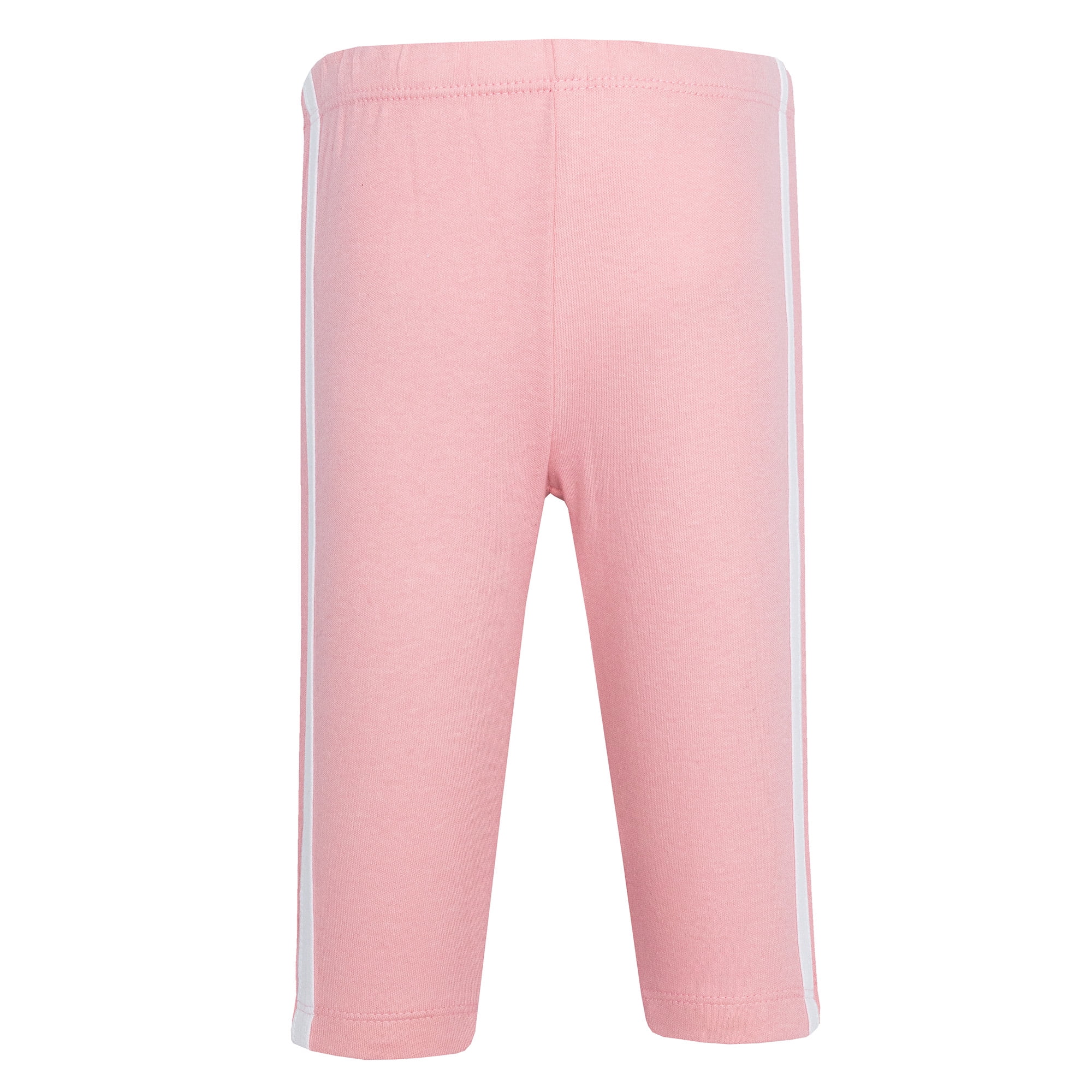 Hudson Baby Girl Cotton Pants and Leggings, Heather Gray Mint, 2T
