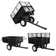 thumbnail image 5 of vidaXL Tipping Trailer for Lawn Mower 661.4 lb Load, 5 of 10