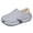 Grey, variant on Women's Men's Non-Slip Kitchen Shoes Oil Water Resistant Comfortable Eva Fleece Lined Work Mules Garden Clogs For Winter Restaurant Nursing