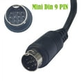 thumbnail image 4 of YIEMEEN Mini DIN 9Pin Male to Female S Video Cable for Connecting TV Receiver Projector and Other Devices 300cm/118.11in, 4 of 10