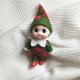 thumbnail image 1 of 42cm Christmas Elf Doll for Kids Mini Toy Elf Dolls for Christmas Poseable Little Elf Shelf Sitters with Dangling Legs, 1 of 5