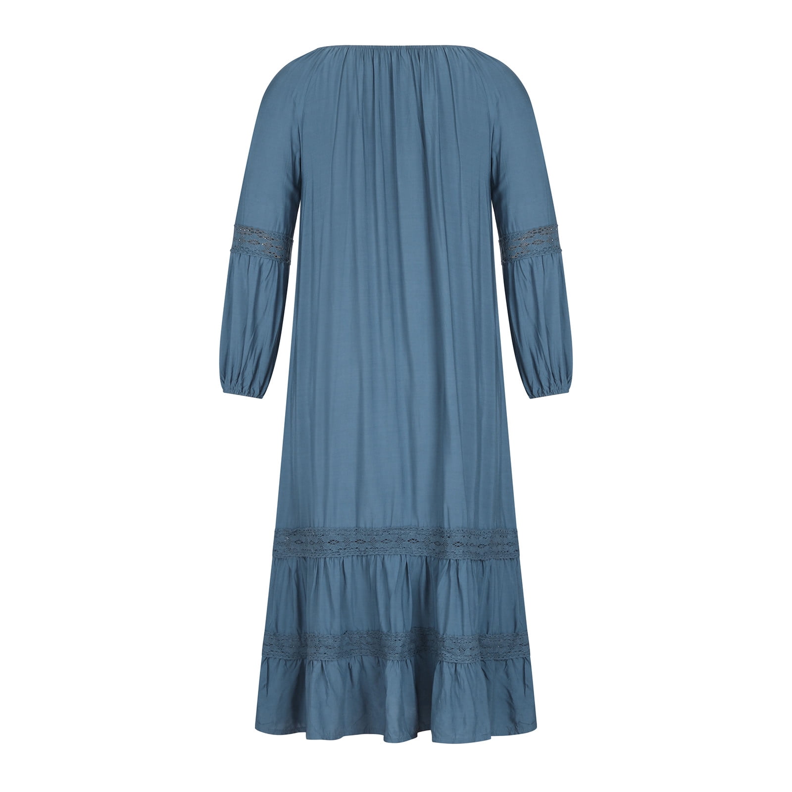 denim shirt dress walmart T-Shirt Short Sleeve Maxi Dresses for Women 2022 Dress Jean Long Dress Button Up Shift Dress Ladies dresses Size:46 (XXL) / 18  (XXL) darkbrown Chic Red Flowy Strap Faux Chest Pockets