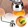 thumbnail image 2 of Egg Topper Stainless Steel Egg Opener Eggshell Cutter Kitchen Remover Tool For /Soft Hard Boiled Egg Cooking Utensils Set Stainless Steel Egg Cooker Stainless Steel Kitchenware Divider Cutting Boards, 2 of 7