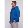 thumbnail image 3 of Kingsize Men's Big & Tall Fleece Zip-front Hoodie Jacket, 3 of 6