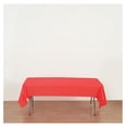 thumbnail image 5 of YOSITiuu 24 Pack 54" X 108" Red Rectangle Heavy Duty Plastic Table Covers Tablecloth (Reusable) (Rectangle 54" x 108", Red), 5 of 6