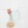 thumbnail image 2 of Toallero abatible, toallero montado en la pared con gancho, cocina, baño, rosa polvoriento, 2 of 2