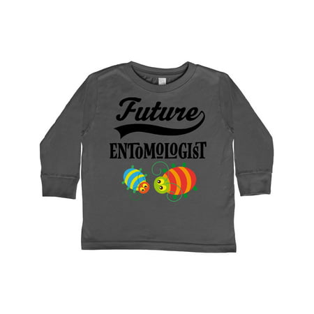 

Inktastic Future Entomologist Bug Scientist Gift Toddler Boy or Toddler Girl Long Sleeve T-Shirt