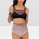 thumbnail image 1 of Traje de baño de 2 piezas para mujer, trajes de baño para mujer, conjunto de traje de baño con volantes para mujer, 1 of 6