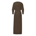 thumbnail image 2 of AOOCHASLIY House Eobes for Men Clothes Long Robes Winter Plush Lengthened Shawl Bathrobe Home Clothes Long Sleeved Robe Coat, 2 of 3