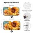 thumbnail image 3 of Fuzoiu Sunflower Blue Sky Print Car Windshield Sun Shade,Block Uv Rays Sunshade,Foldable Front Window Sun Visor Protector for Car,SUV,Truck-Keep Vehicle Cool-Sunflower Blue Sky, 3 of 8