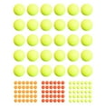 thumbnail image 1 of Cheers.US Fishing Lure Float Balls,90Pcs EPS Foam Buoyancy Ball Fishing Float Bobbers Drift Ball Strike Indicator Fishing Tackle Foam Indicator, 1 of 3