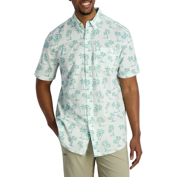 Chaps Men's Easy Care Sustainable ShortSleeve Button Down ShirtSize