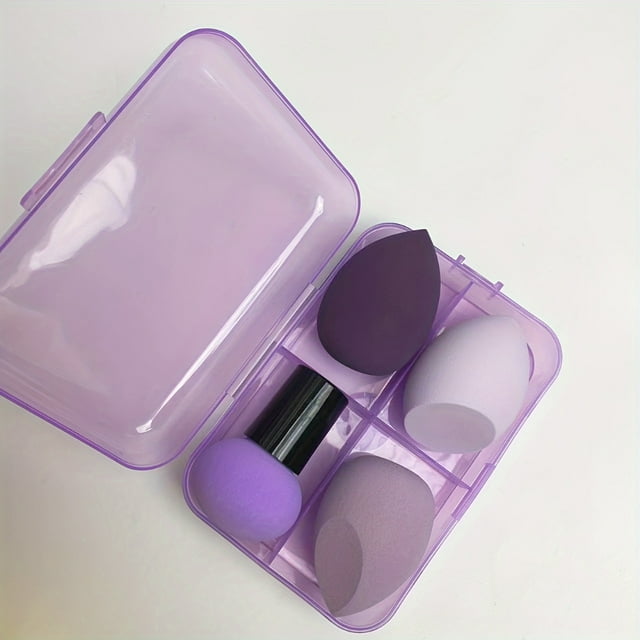 LNGOOR Mushroom Head Makeup Sponge Set - Soft Alcohol Free Beauty Blender Tools for Flawless Foundation Application - Versatile Dry & Wet Use Cosmetic Applicators - Durable Other Material