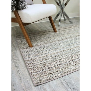 Koeckritz Rugs Boho Striped Multicolor Area Rug, 7'x18', Stain Resistant, Indoor Living Room