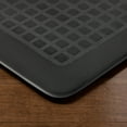 thumbnail image 4 of MARTHA STEWART Comfort Anti Fatigue Strie Medallion Tile Kitchen Mat, Comfort Standing Mat, Non-Slip Backing, Safe Beveled Edge, Grey, 19.6"x39", 4 of 8