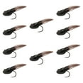 thumbnail image 4 of jinwen 10 Pieces Fishing Lures Tadpole Shape Easy Catching Lures for Bass Men Trout L, 4 of 9