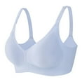 thumbnail image 4 of Lixiuxyad Support Bras for Women Lift No Underwire Women's Comfortable And Transparent Shoulder Strap Cordless Backless Spongeless With Convertible Shoulder Straps, 4 of 4
