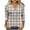 #006-Gray, variant on Cutuoiiu Loose 3/4 Sleeve Tops for Women Button V Neck Casual Tshirts Gifts