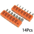 thumbnail image 2 of CPAN 14pcs Set 25mm Torx Screwdriver Bits with Hole T5-T40 Electric Screw Driver, 2 of 10