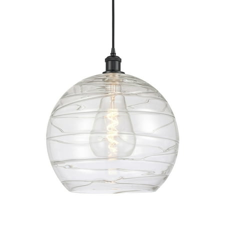 

Innovations Lighting 516-1P-17-14 Athens Pendant Athens 14 Wide Pendant - Matte Black /