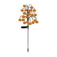 thumbnail image 2 of Fufafayo under $5 20 LED Halloween Solar Pumpkin Stake Lights for Outdoor Decor, Orange Jack O Lantern Pumpkins Solar Pathway Lights for All Saints' Day Gravestone Garden Lawn Yard, 2 of 6