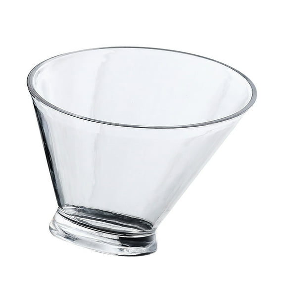 ELAYARD Clear Acrylic Dessert Bowls Set, Lightweight Crystal-Look Snack Bowls for Parties and Everyday Use