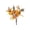 Style D, variant on TINGXIN Fall Floral Stems, Fall Artificial Flowers with Pumpkins, Wire-Reinforced Bendable Stems, for Vases/Wreaths/Centerpieces, Thanksgiving, Halloween, (Style A)