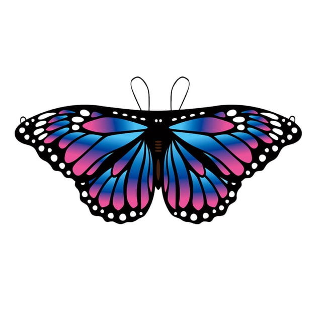 Decoración del hogar, decoración de habitaciones, decoración de paredes, mariposas colgantes, globos decorativos, juguete para niños, capa de mariposa, decoración de bandera de jardín, alas de maripos
