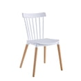 thumbnail image 1 of 4 Sillas de comedor French modernas y minimalsitas con patas de madera - Midtown concept blanco Midtown Concept Sillas French, 1 of 5