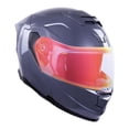 thumbnail image 1 of Casco Bkr Apolo Gris Metalico Mica Roja Repuesto Transparente Abatible Svs Roja gris L, 1 of 6