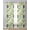 Green Gold, variant on St. Patrick's Day Sheer Curtains 84 Inch Length 2 Panels Set for Living Room/Bedroom, Lucky Shamrocks Harp Beer Horseshoes Envelope Kitchen Curtains Grommet Curtains Window Treatments 52"x84"x2