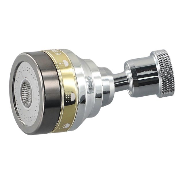 Three Levels Adjustable Brass Kitchen Faucet Aerator Extender Water saving Anti splash Stainless Steel Material