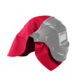 thumbnail image 4 of Rongfmy Welding Helmet Cover and Helmet Bib Set Equipment Neck Protector Accessories Red, 4 of 9