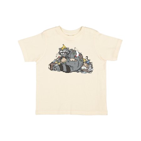 

Inktastic Funny Trash Raccoon Gift Toddler Boy or Toddler Girl T-Shirt