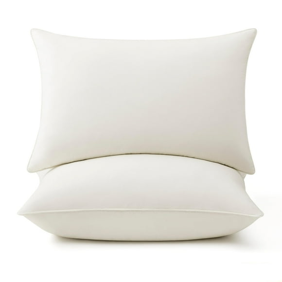 Pillows puredown® Pluma de ganso 100% algodón orgánico