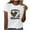 White, variant on WREESH Women's Baseball Heart T-Shirts Short Sleeve Round Neck Graphic Tops Green