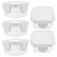 thumbnail image 3 of 5Pcs Portable Hamster Food Holder Boxes with Lid Deli Food Container Leak Proof Picnic Boxes, 3 of 8