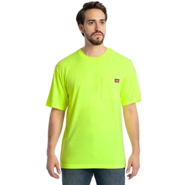 Wrangler Workwear Men's Short Sleeve Pocket T-Shirt, Size S-3XLT (Men's, Big Men's, Tall Men's)