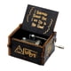 thumbnail image 3 of Caja de música de manivela manual de madera, Castillo de Parque Jurásico de reina en el cielo, regalos de vacaciones para niños, Navidad, cumpleaños, regalo de Año Nuevo, 3 of 4
