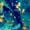 Liquid Marble, variant on Elephant Stock Gilded Swirls Wall Art - Horizontal Multi Panel Canvas - Living Room Wall Decor - Abstract Multi Panel - Turquoise And Gold Decor - 55" x 24"