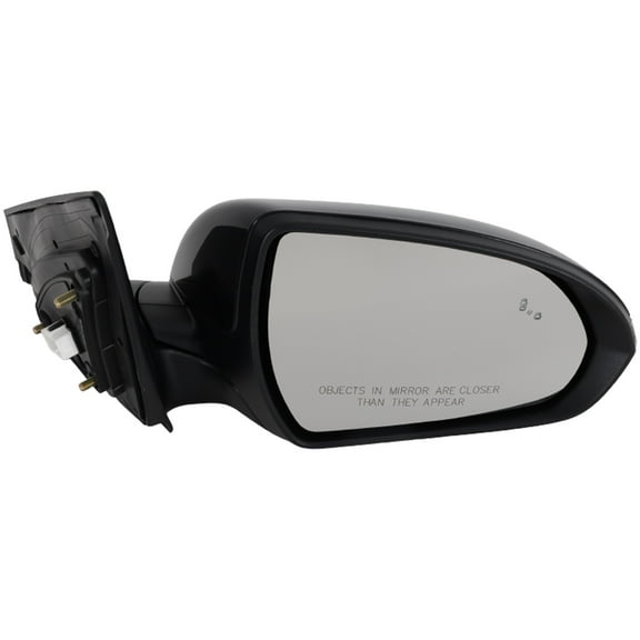 MIRROR Compatible For 2019-2020 Hyundai Elantra Right Passenger Heated Power Glass In-housing Signal Light With memory Paintable