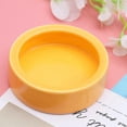 thumbnail image 3 of Crawler Crawling Pet Anti-escape Ceramics Food Basin Shrimp Food Round Dishes Small Fish Feeding Bowl Ornamental Supplies - Size M (Orange), 3 of 4
