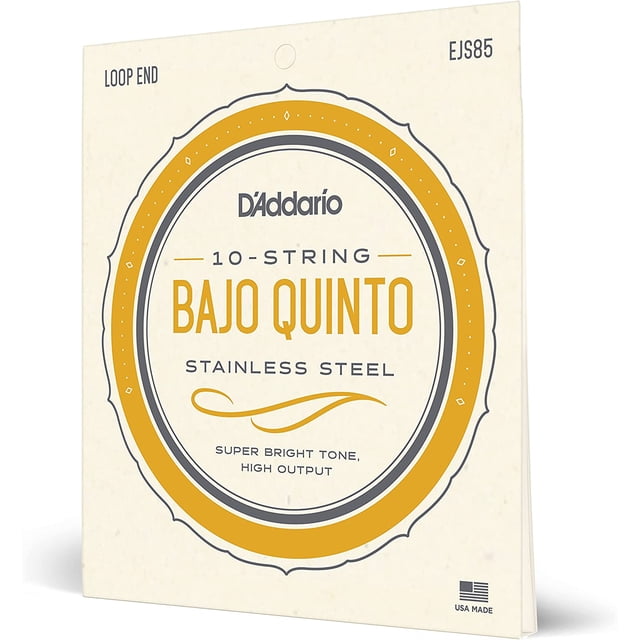 Cuerdas Daddario Ejs85 De Acero Para Bajo Quinto D'Addario EJS85